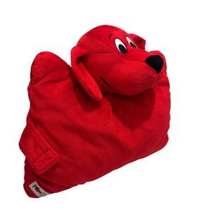 Pillow Pets Clifford the Big Red Dog Plush Kids Red Foldable Plush